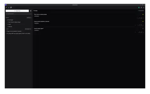 Reusable prompts library